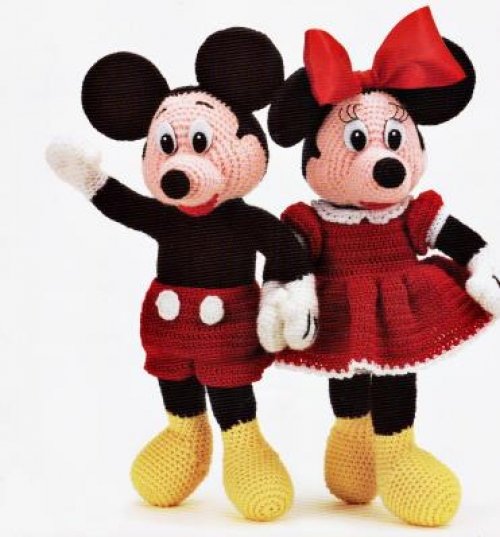 Disney Mickey & Minnie Crochet Pattern