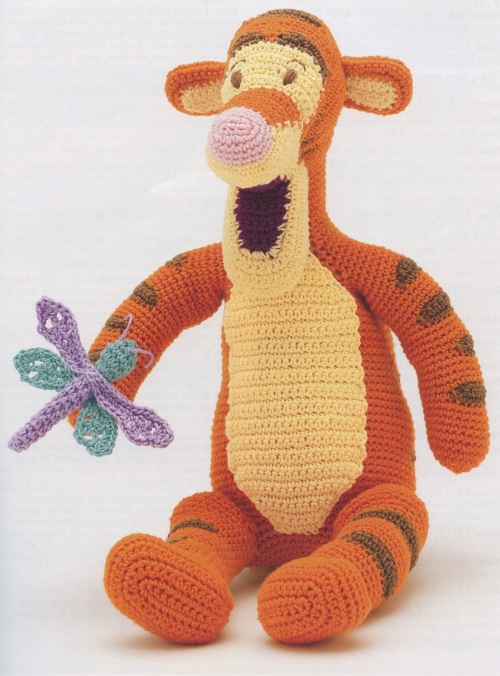 Disney Tigger Crochet Pattern